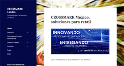 Desktop Screenshot of crossmark.com.mx