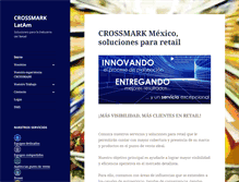 Tablet Screenshot of crossmark.com.mx